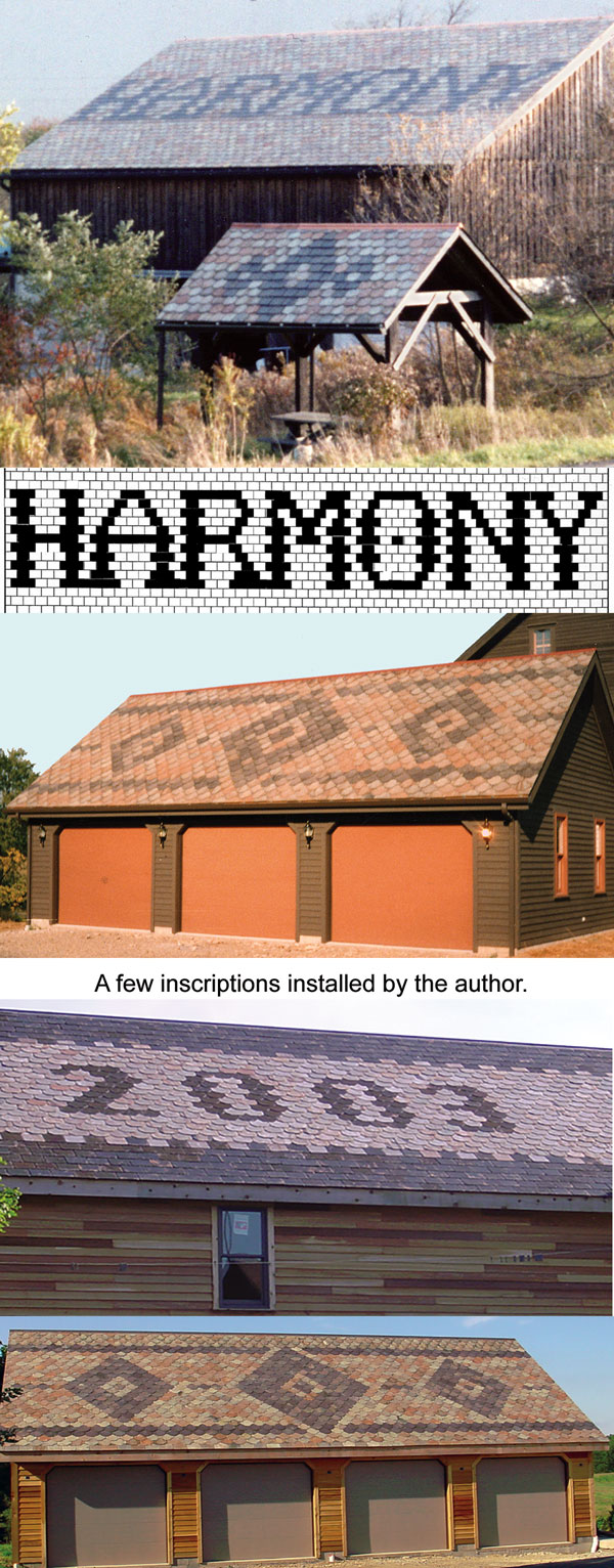 Slate Roof Inscriptions