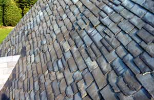 Slate Roof Central - Styles of Slate Roof Installations - Textural style slating