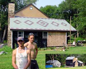 Slate Roof Central - Styles of Slate Roof Installations - pattern style slate roof