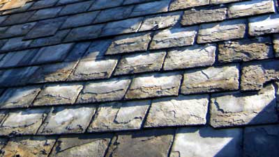 How To Identify Your Roof Slate - Pennsylvania  soft black slate roof.