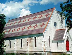Slate Roof Central - Styles of Slate Roof Installations - pattern slating style